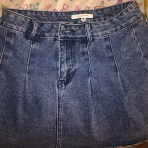 Pacsun jean skirt